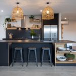 Going over to the dark side inthis all-black kitchen