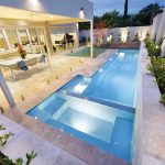 A super-stylish lap pool and spa design in Melbourne's Bayside