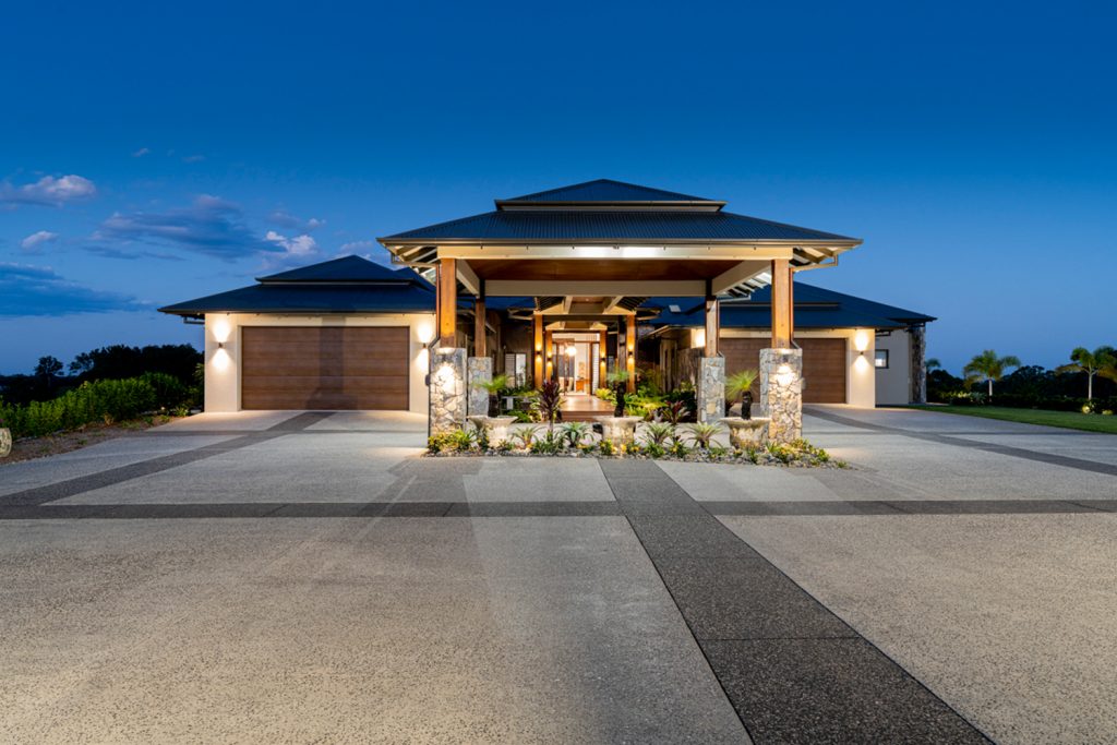 plantation-style home