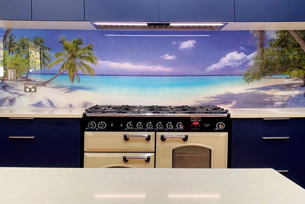Coloured-Glass Splashbacks