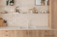 White sink