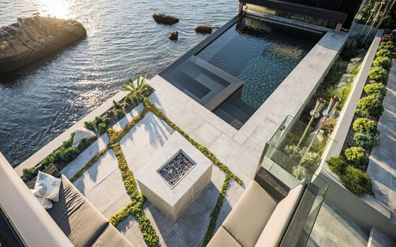 bold designs for a waterfront property