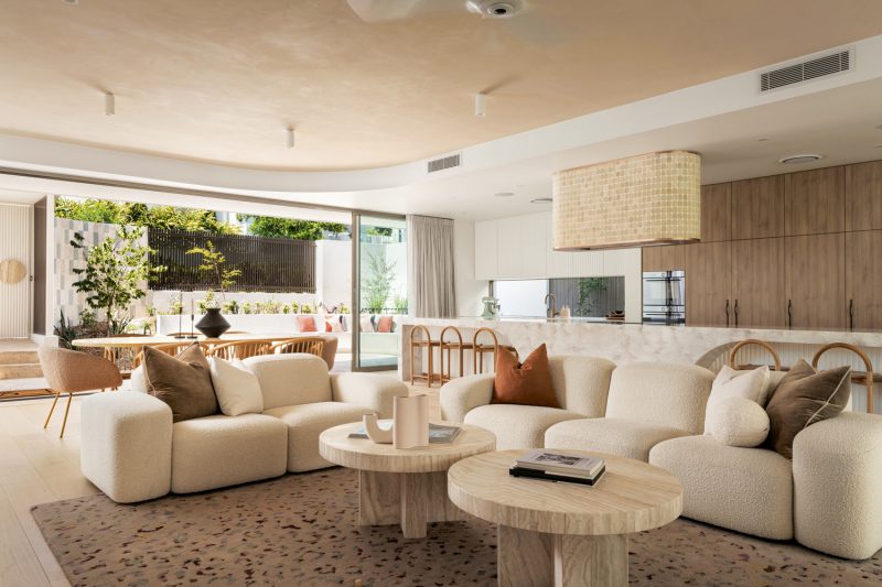 A Blend of Natural Textures and Neutral Hues by AM Interior Studio