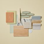 Explore the wellness trend with Metropol Oak hybrid flooring in 540 Bells and Vintage Grace wool carpet in 705 Pearl