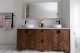 Typically, uniform handles are favoured when it comes to replacing a kitchen.