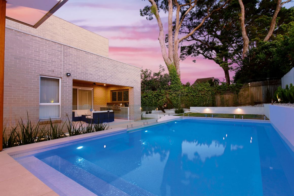Harmony in Design: A Seamless Fusion of Pool, Gardens, and ...