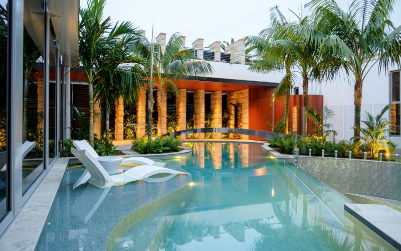 Contemporary Custom Pool Design