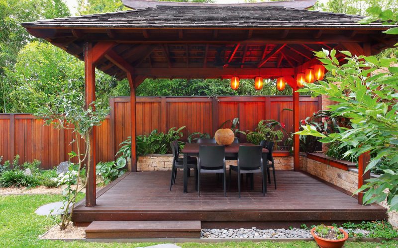Japanese-Inspired Garden