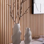 Profile Wave in Engineered American Oak Veneer, Porta Contours®