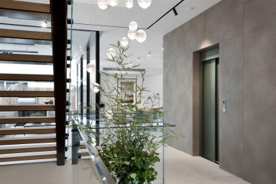 House on the Bay by Lovell Burton with Shade Factor