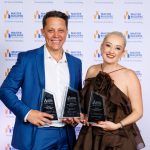 Nick O'Shea and Carly O'Shea at the 2025 Master Builders Brisbane Awards