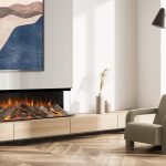 Evonic Volante Black Edition Electric Fireplaces