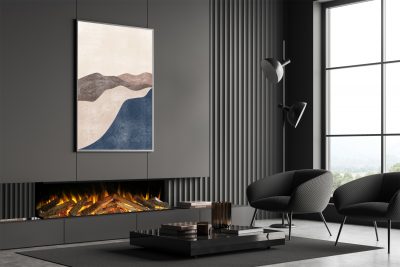 Evonic Volante Black Edition Electric Fireplaces