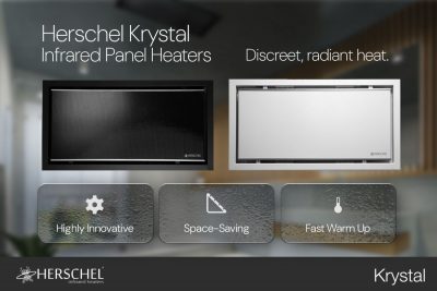 The Herschel Krystal infrared panel heater