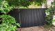 Futurewood Castellated Cladding Fencing with Aluminium Framing