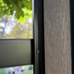 Futurewood Castellated Cladding Fencing with Aluminium Framing