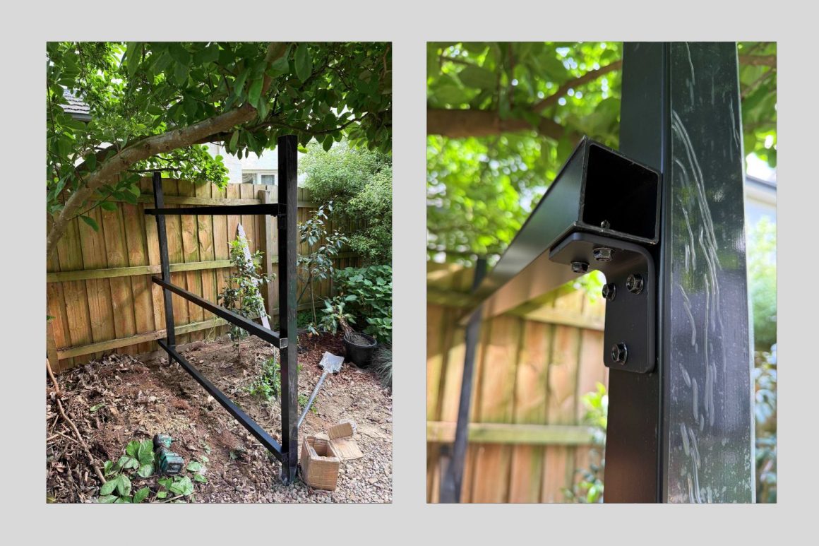 Futurewood Castellated Cladding Fencing with Aluminium Framing ...
