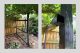 Futurewood Castellated Cladding Fencing with Aluminium Framing