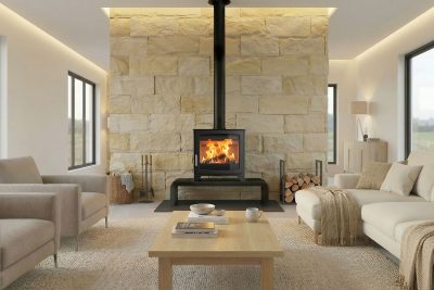 This smart heater is perfect for warming any outdoor area