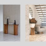 Console and lounge chair