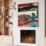 Evonic 800T Electric Fireplace