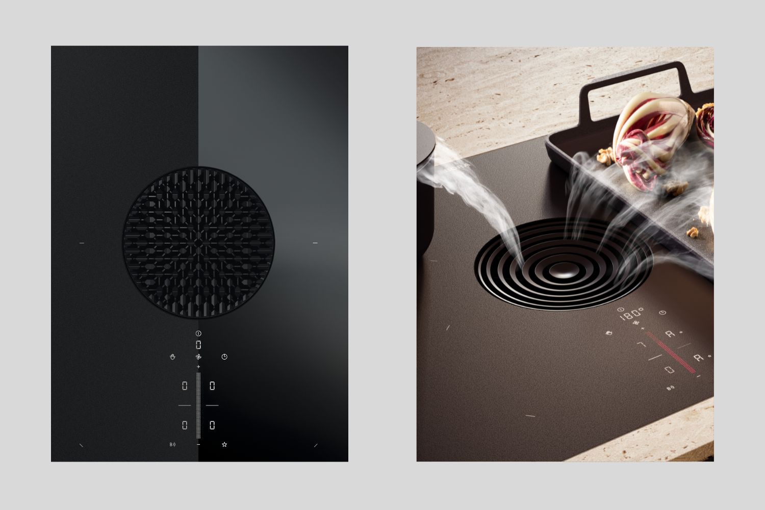 Bora cooktop extractor system