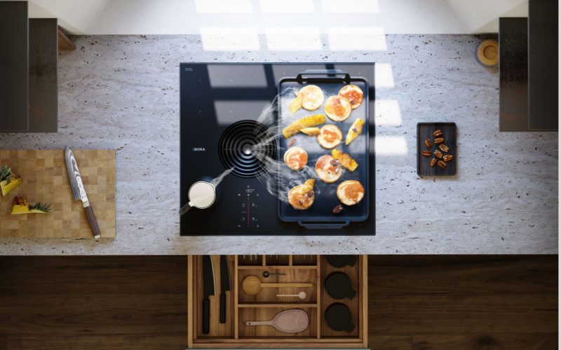 Bora cooktop extractor system