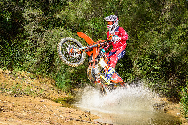 KTM Enduro Racing Team - KTM 500 EXC-F - Daniel Milner - Action