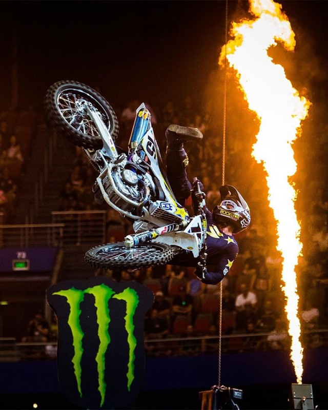 Strong in for FMX Best Trick at Sydney's AUS-X Open 