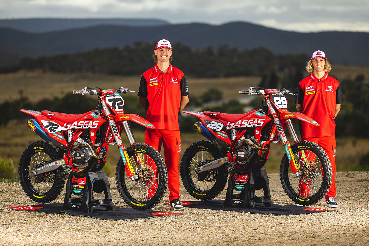 DUFFY AND FERGUSON LEAD GASGAS RACING TEAM INTO 2023 PROMX | Dirt Action