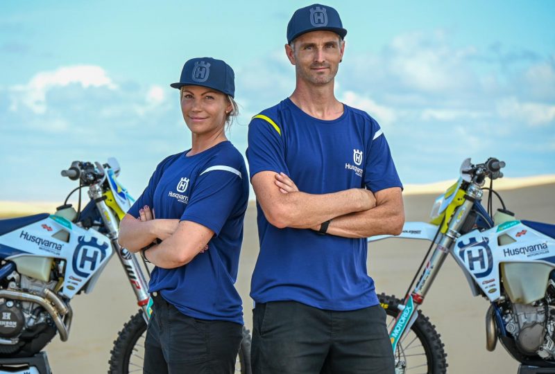 Team Husqvarna's Granquist and Karlsson