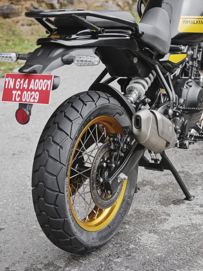 Himalayan 450 Rear Rim HIMALAYAN 450 JOURNEY | Dirt Action
