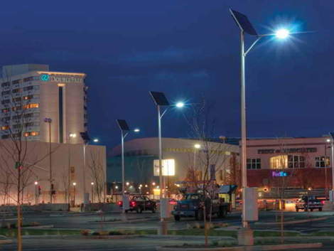 Solar Lighting Solutions for Parking Areas