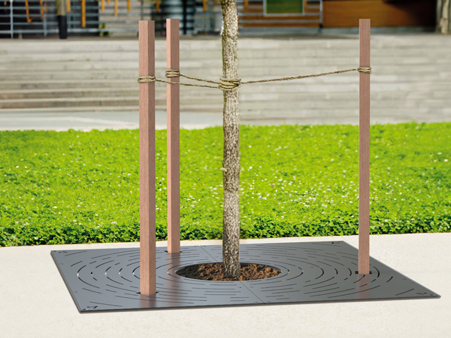 Tree Crate Section Introducing the Oslo Tree Protection System by Astra | ODS