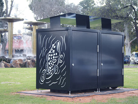 Renmark's Riverfront Bins