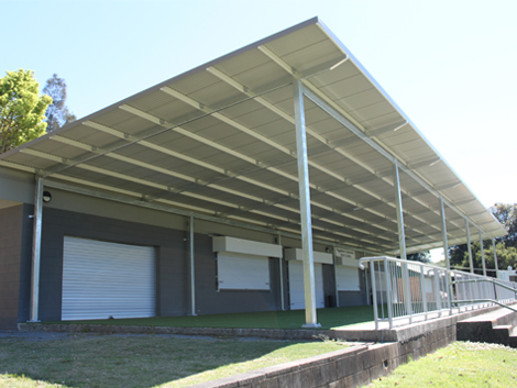 Tweed Seagulls Shade Structure