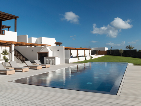 On the island of Lanzarote, Spain