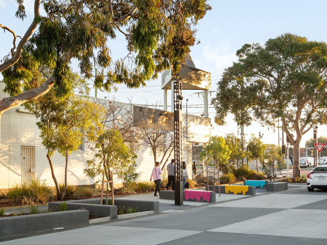 Urban Furniture That Subtly Provides Pedestrian Safety