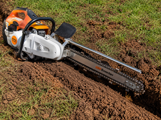 Why GeoTrencher is Ideal for Drainage Line and Silt-trap Installation