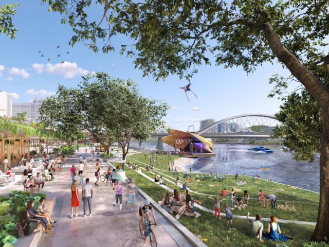 Plans to Transform Riverfront Milk Factory into Olympic Precinct Unveiled