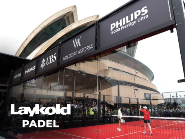 Laykold Padel Takes Centre Stage at Sydney Opera House