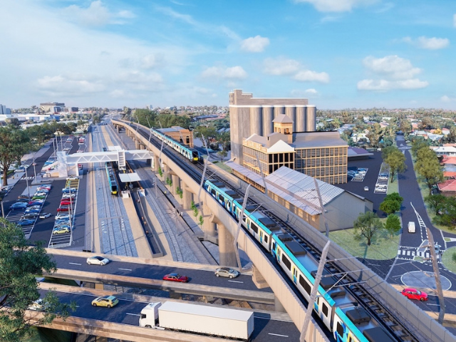 Melbourne Airport Rail Link Still on Track