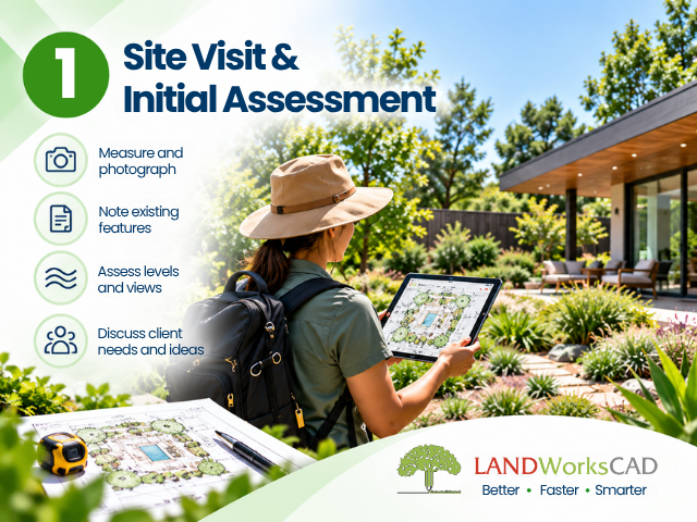 The Landscape Design Workflow: The Right Tools at the Right Stage