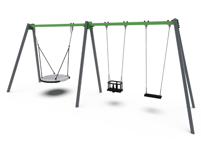 SW-011 | 2 Bay: Flat - Toddler - Basket
