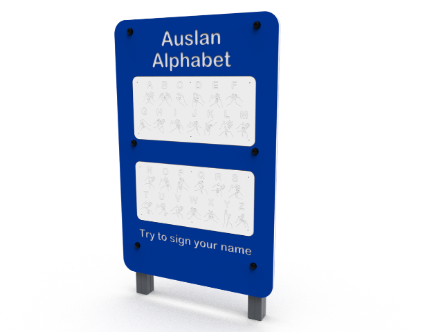 LT-114 | AUSLAN Alphabet Panel