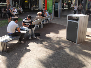 Cox Urban Street Furniture In Darwin Project Ods