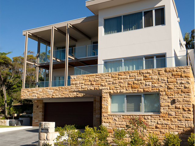 Teakwood Sandstone Rockface Cladding - Cinajus