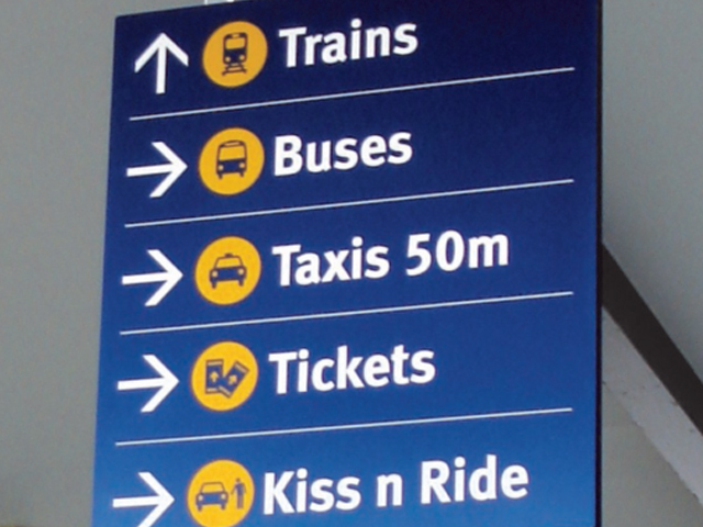Wayfinding Directional Signage