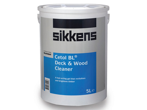 Deck and wood cleaner