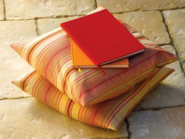 A neutral base is essential for colourful outdoor design